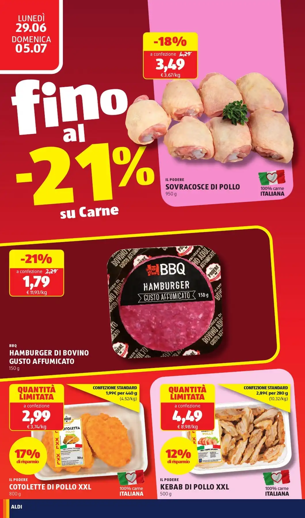 Volantino Aldi Nuovo Dal 29 Giugno Al 4 Luglio 2026 Anteprima - Immagine 4 Dal 29 Giugno