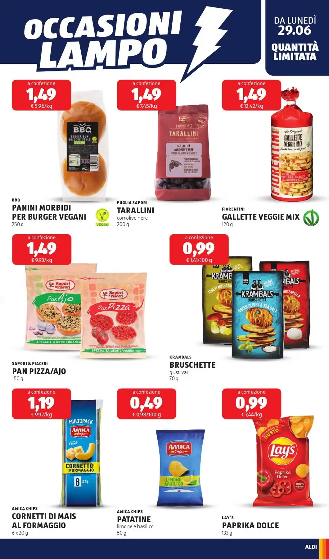 Volantino Aldi Nuovo Dal 29 Giugno Al 4 Luglio 2026 Anteprima - Immagine 1 Dal 29 Giugno