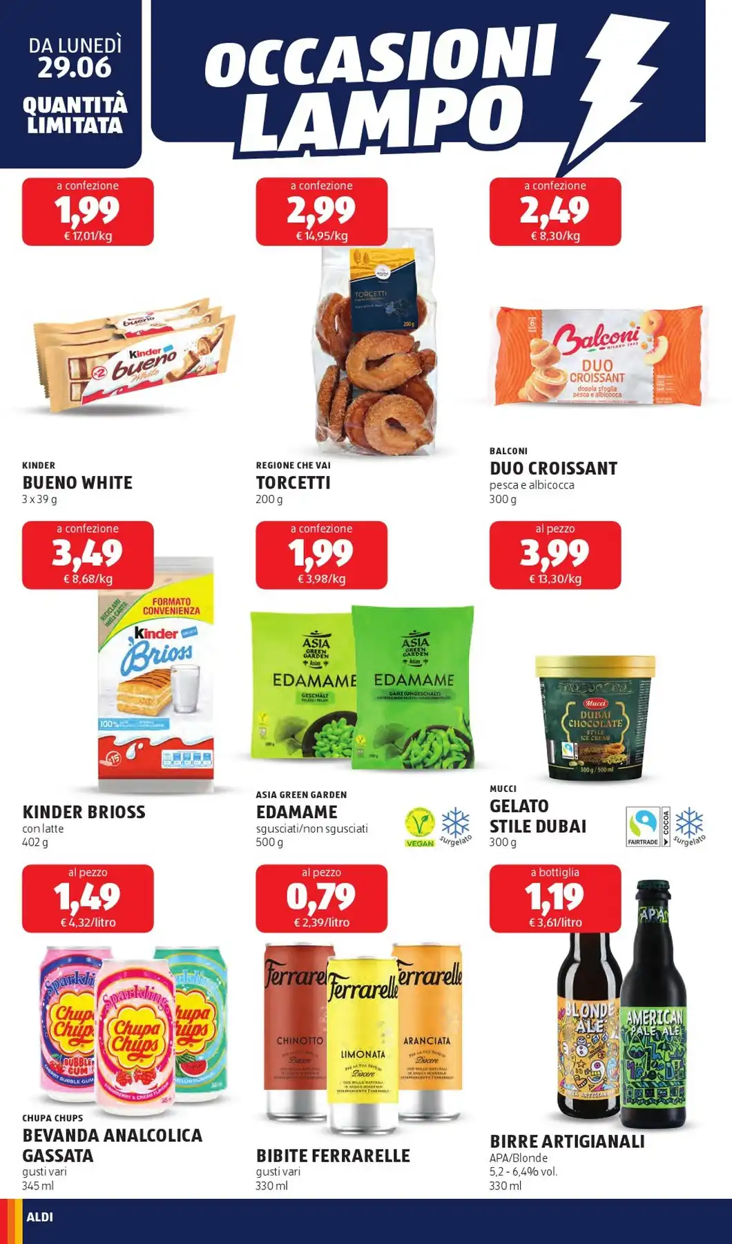 Volantino Aldi Nuovo Dal 29 Giugno Al 4 Luglio 2026 Anteprima - Immagine 2 Dal 29 Giugno