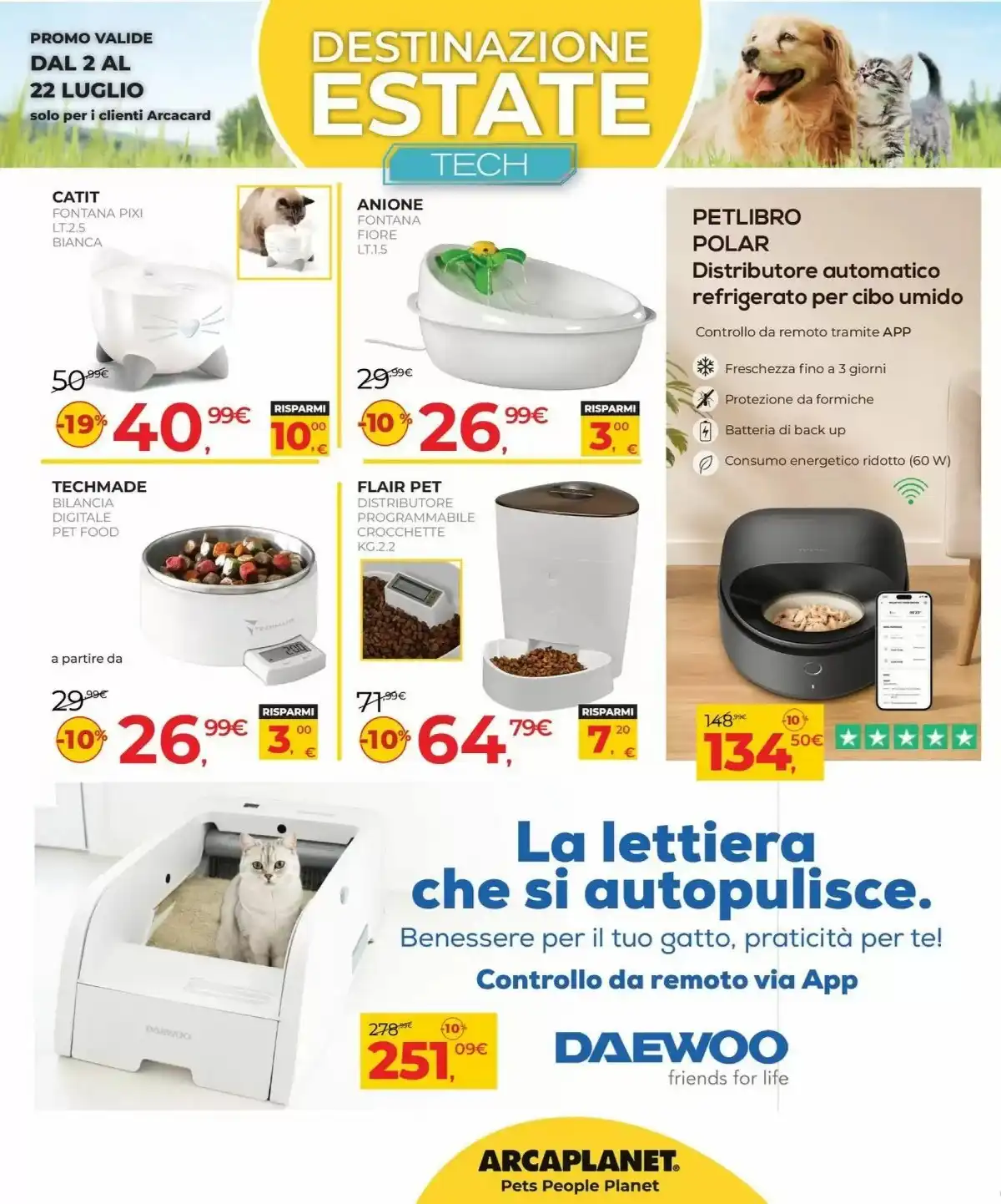 Volantino Arcaplanet Nuovo Dal 23 Luglio Al 31 Luglio 2026 Anteprima - Immagine 4 Dal 2 Luglio