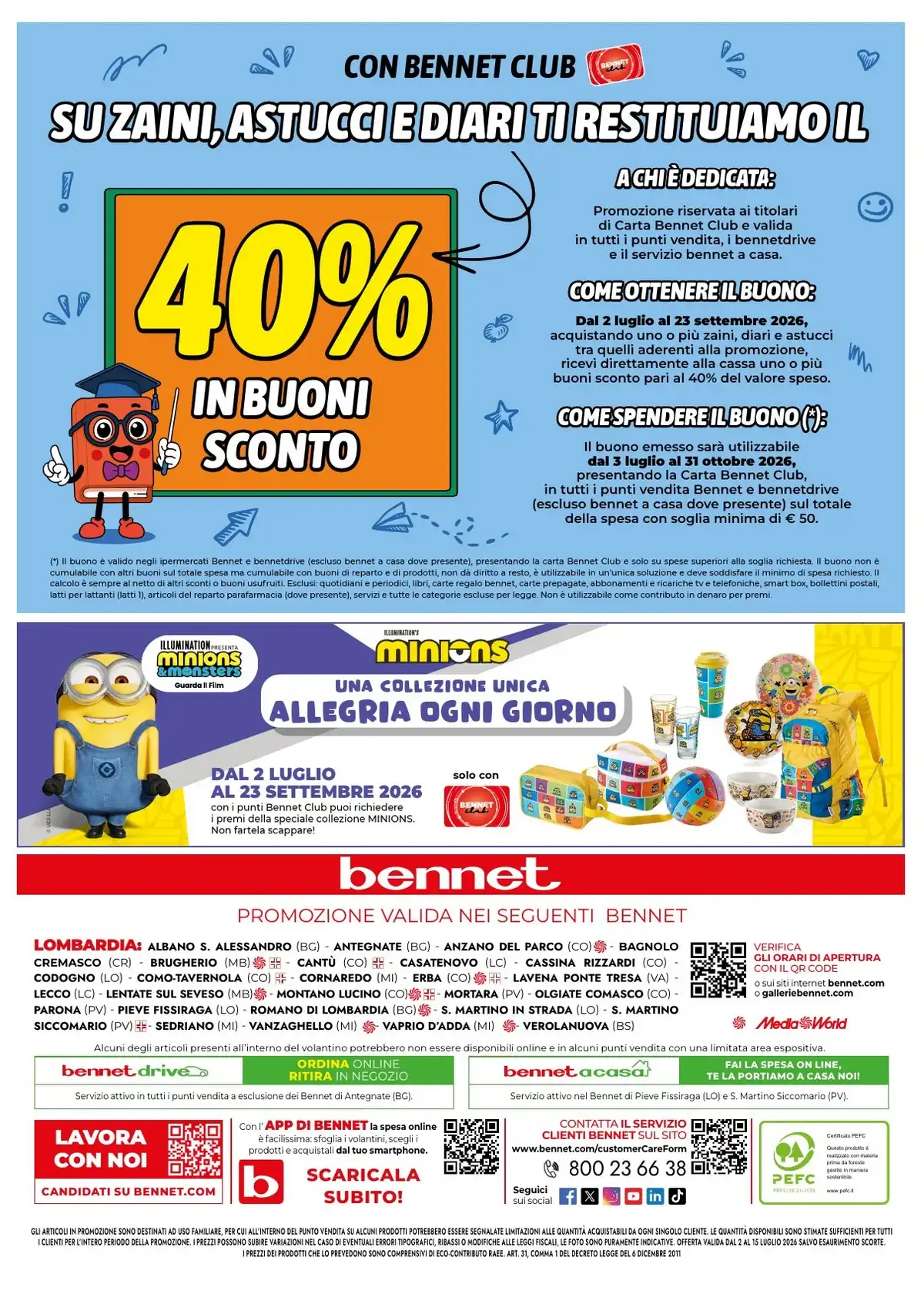 Volantino Bennet Nuovo Dal 2 Luglio Al 15 Luglio 2026 Anteprima - Immagine 2 Dal 2 Luglio