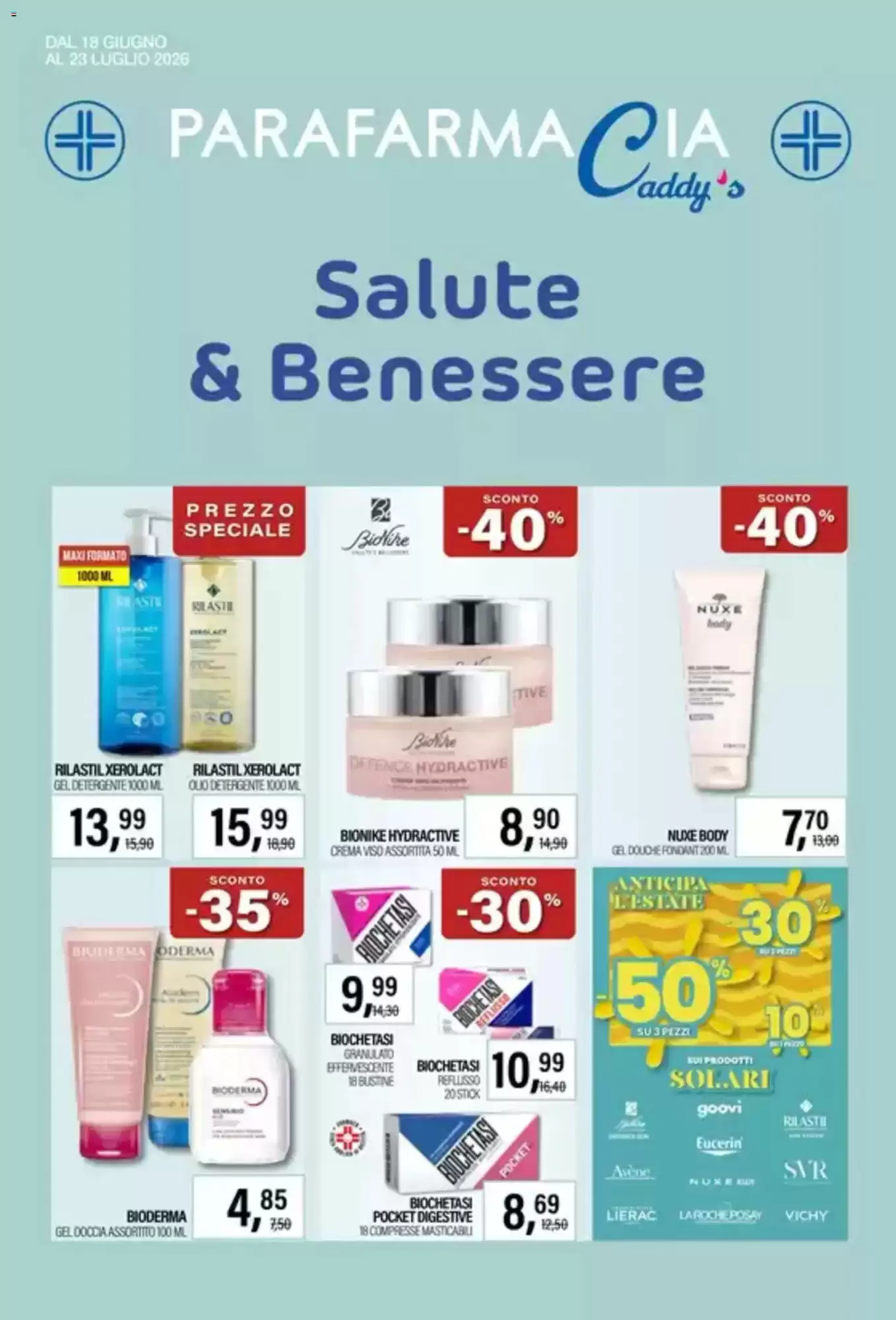 Parafarmacia Dal 18 Giugno