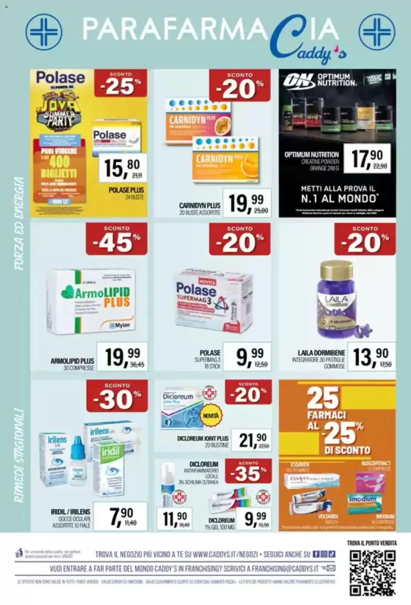 Parafarmacia Dal 18 Giugno