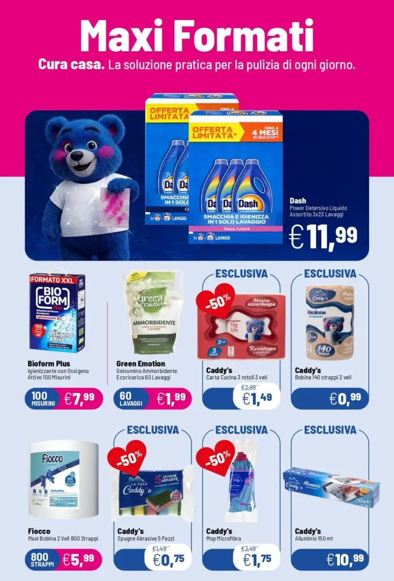 Volantino Caddy'S - Immagine 1 Dal 9 Luglio