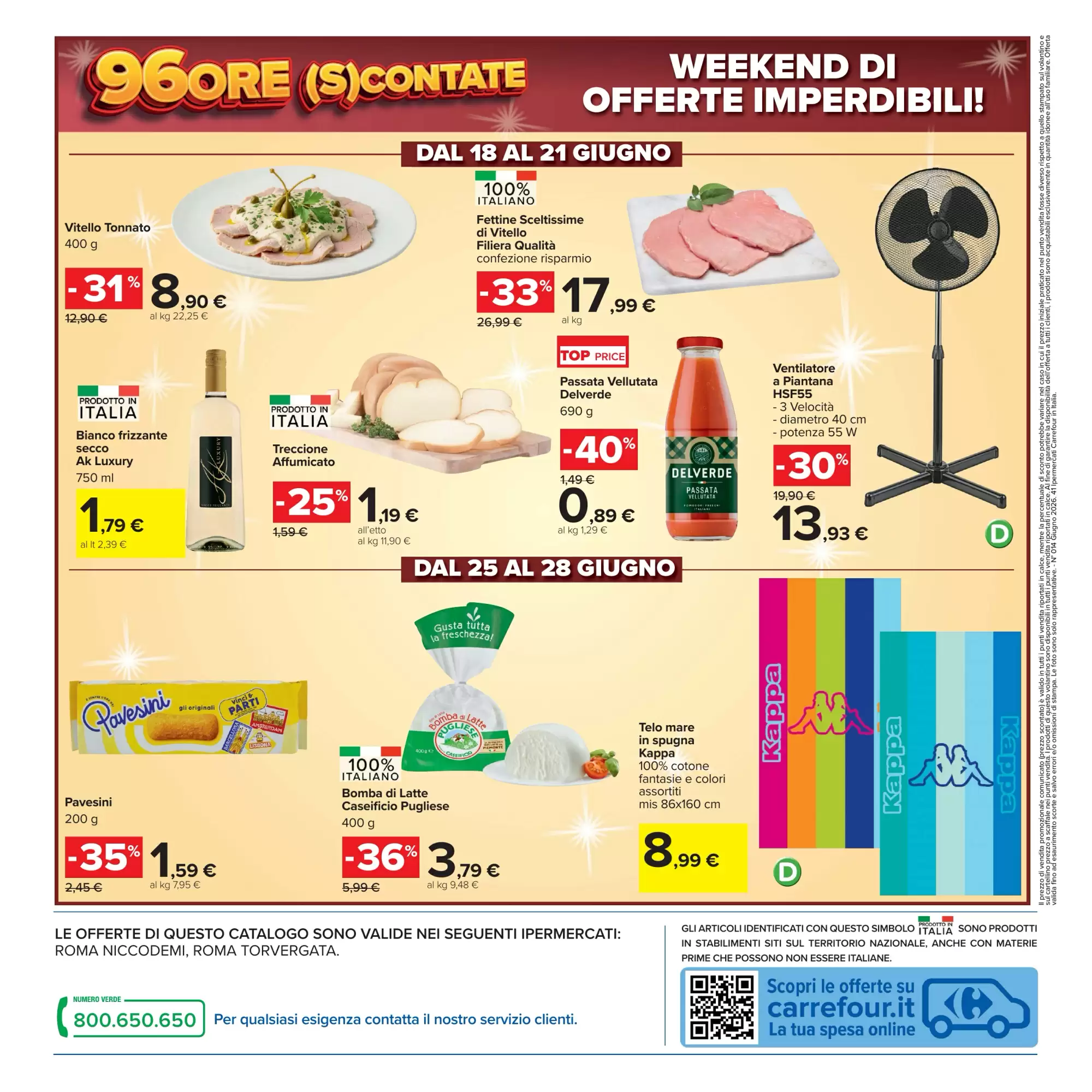 Dal 16 Giugno