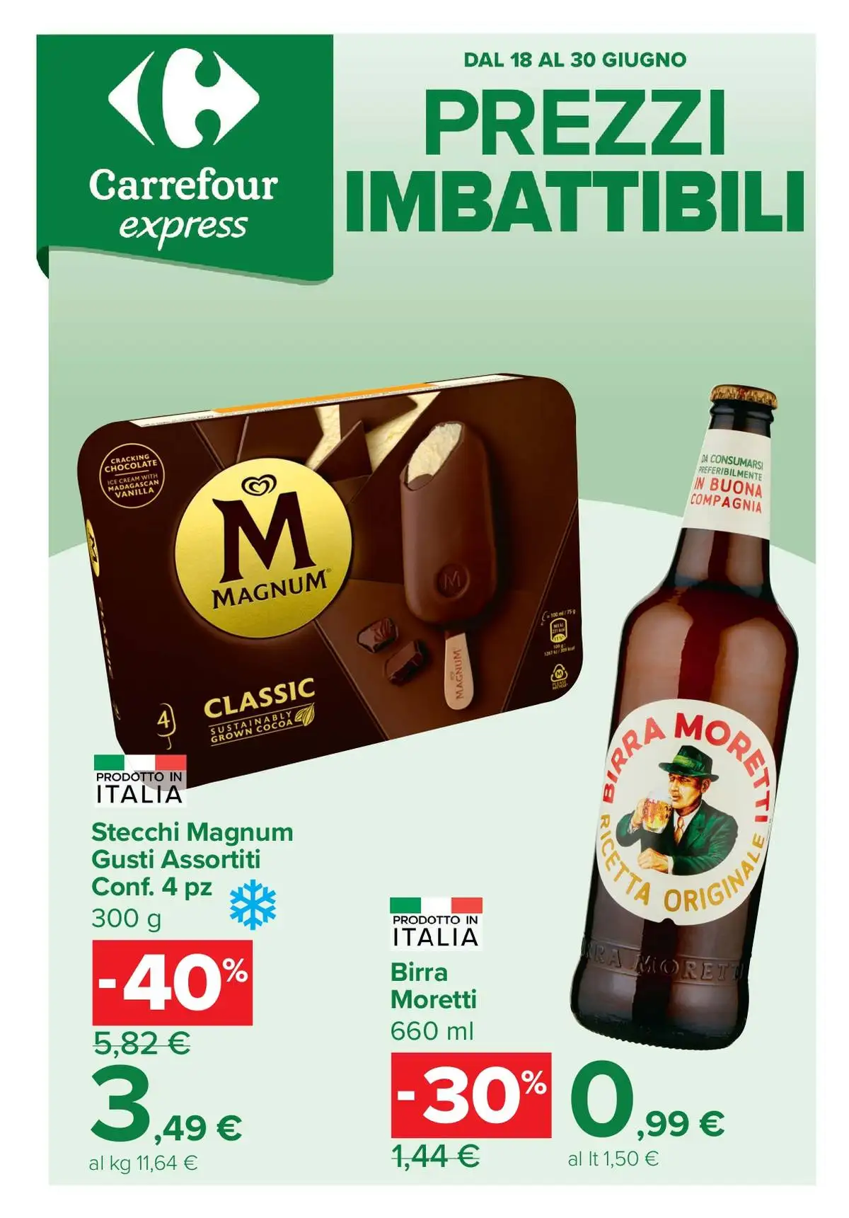 Express Dal 18 Giugno