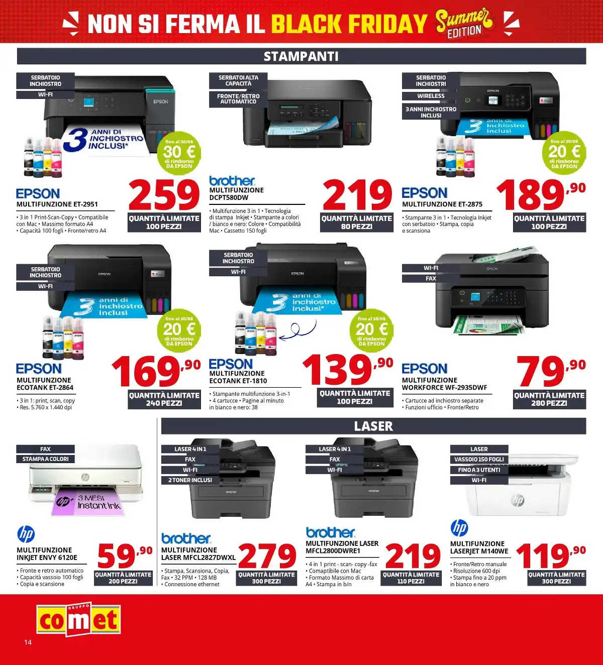 Volantino Comet Dal 18 Giugno Al 2 Luglio 2026 Anteprima - Immagine 4 Summer Black Friday Dal 18 Giugno