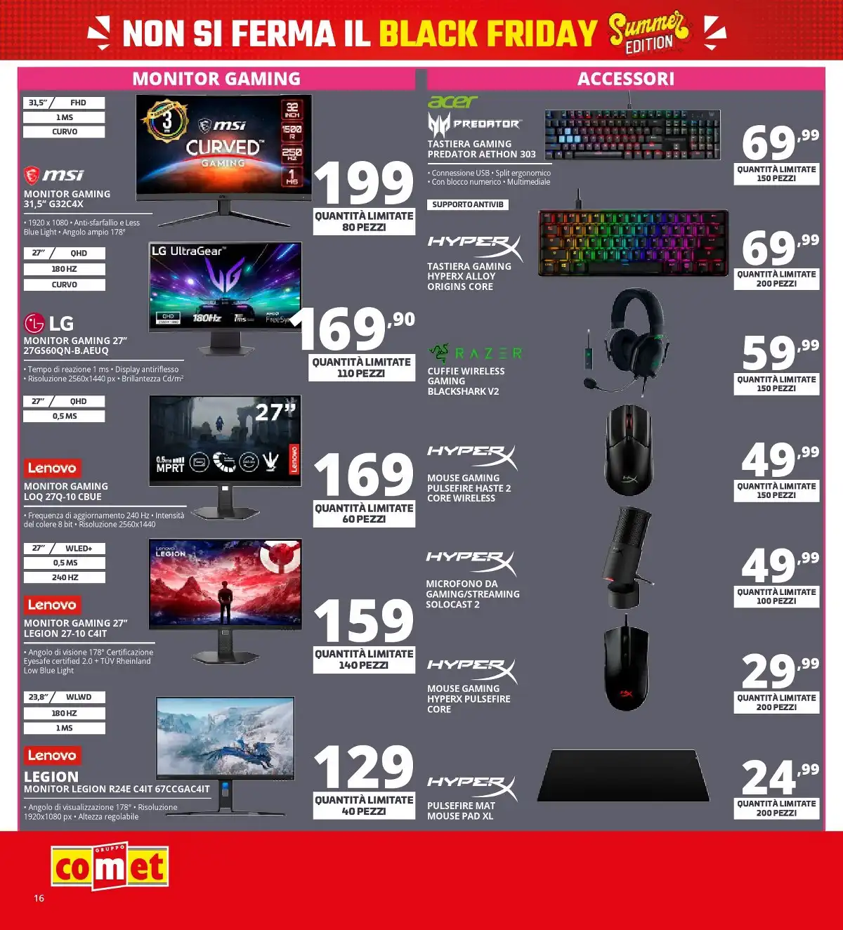 Summer Black Friday Dal 18 Giugno
