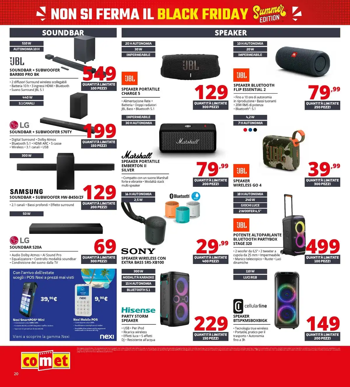 Volantino Comet Dal 18 Giugno Al 2 Luglio 2026 Anteprima - Immagine 2 Summer Black Friday Dal 18 Giugno