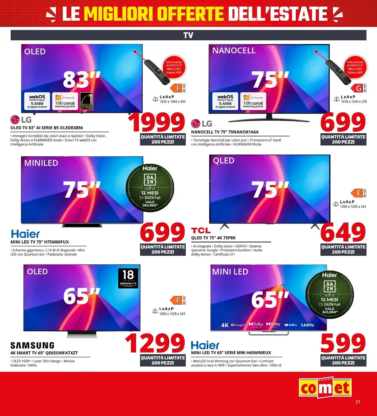 Volantino Comet Dal 18 Giugno Al 2 Luglio 2026 Anteprima - Immagine 3 Summer Black Friday Dal 18 Giugno