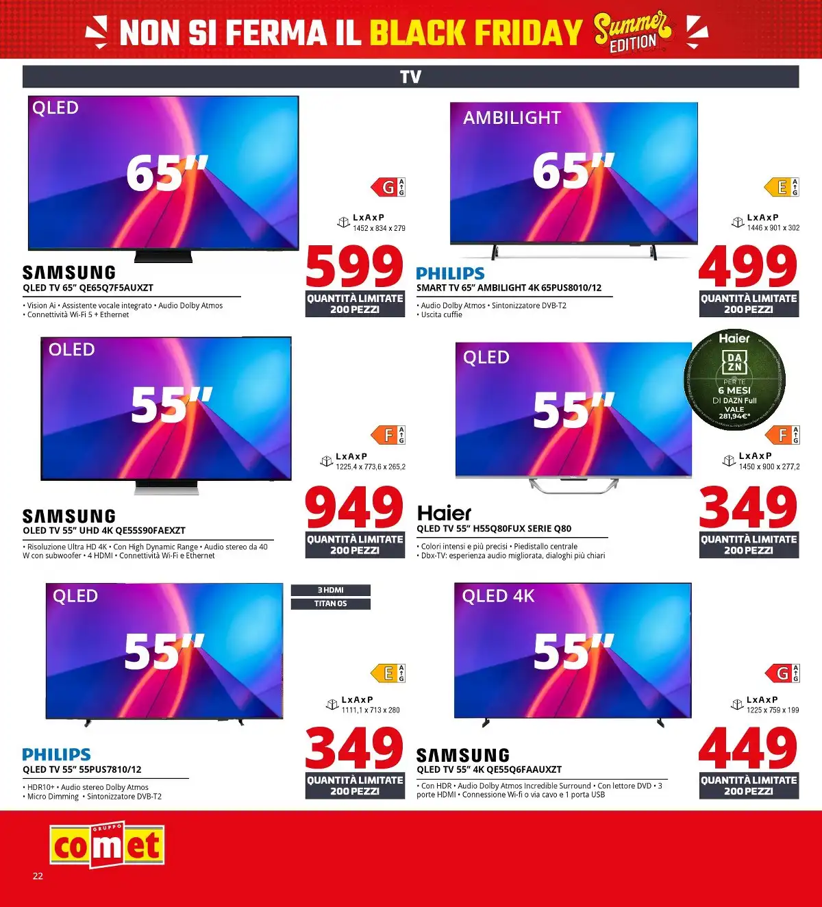 Volantino Comet Dal 18 Giugno Al 2 Luglio 2026 Anteprima - Immagine 4 Summer Black Friday Dal 18 Giugno