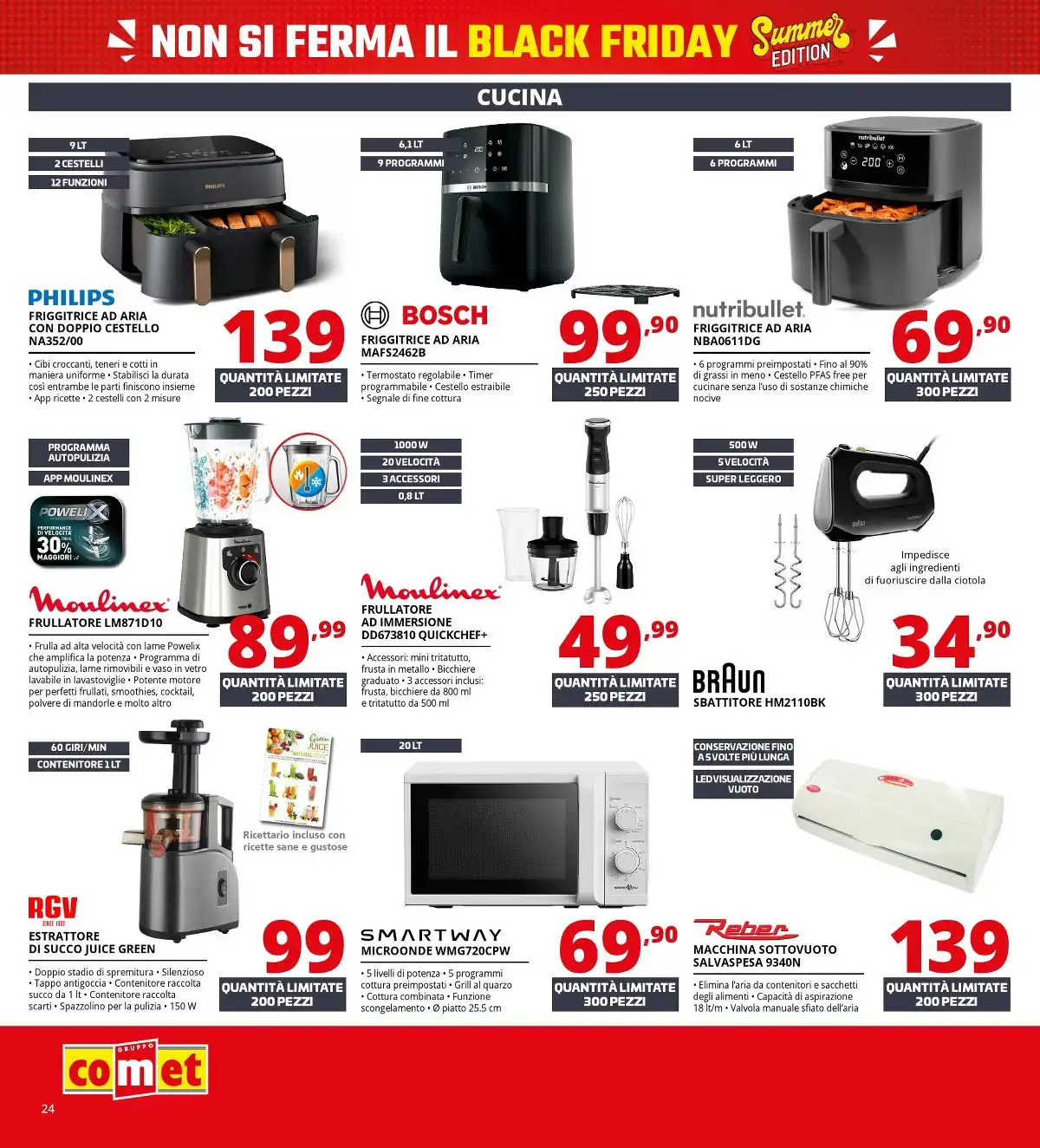 Volantino Comet Dal 18 Giugno Al 2 Luglio 2026 Anteprima - Immagine 2 Summer Black Friday Dal 18 Giugno