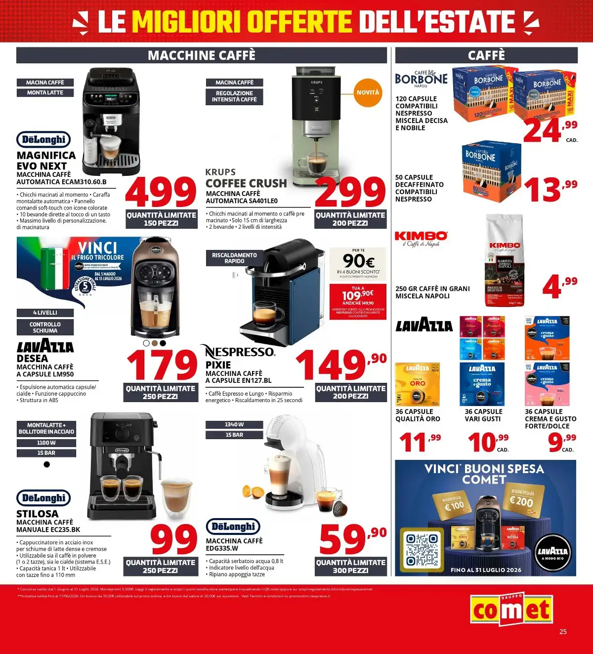 Volantino Comet Dal 18 Giugno Al 2 Luglio 2026 Anteprima - Immagine 3 Summer Black Friday Dal 18 Giugno