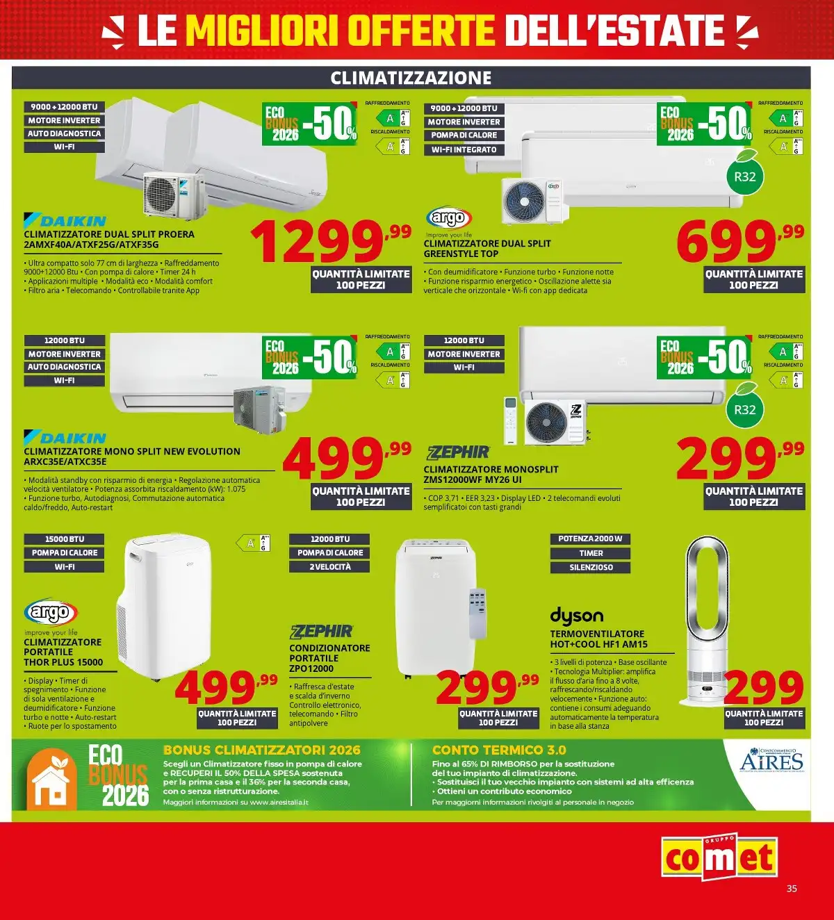 Volantino Comet Dal 18 Giugno Al 2 Luglio 2026 Anteprima - Immagine 1 Summer Black Friday Dal 18 Giugno