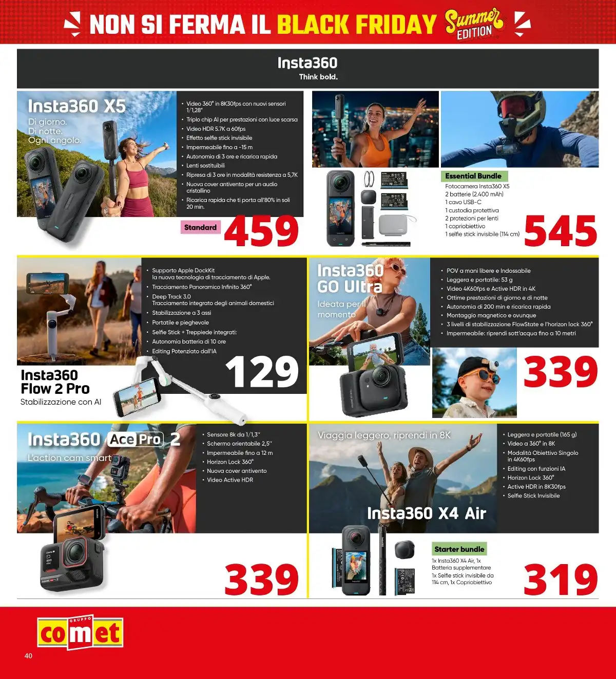 Volantino Comet Dal 18 Giugno Al 2 Luglio 2026 Anteprima - Immagine 2 Summer Black Friday Dal 18 Giugno