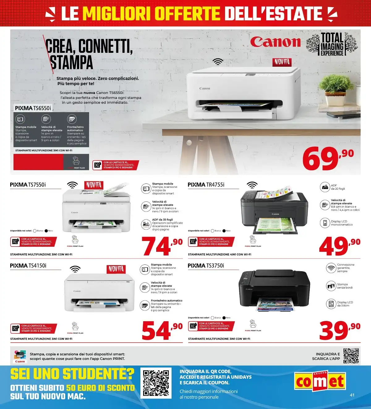 Volantino Comet Dal 18 Giugno Al 2 Luglio 2026 Anteprima - Immagine 3 Summer Black Friday Dal 18 Giugno