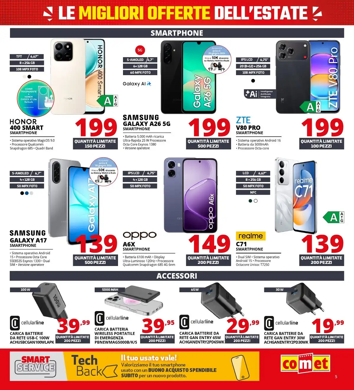 Volantino Comet Dal 18 Giugno Al 2 Luglio 2026 Anteprima - Immagine 3 Summer Black Friday Dal 18 Giugno