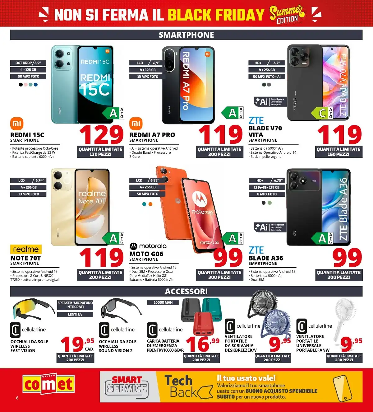 Volantino Comet Dal 18 Giugno Al 2 Luglio 2026 Anteprima - Immagine 4 Summer Black Friday Dal 18 Giugno