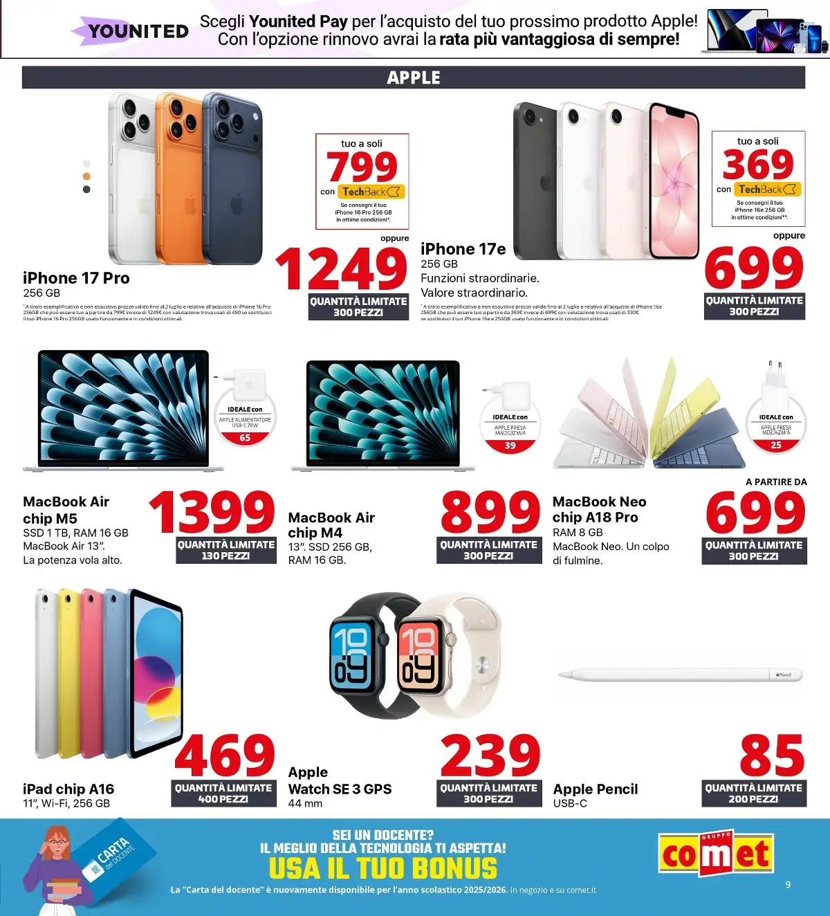 Volantino Comet Dal 18 Giugno Al 2 Luglio 2026 Anteprima - Immagine 3 Summer Black Friday Dal 18 Giugno