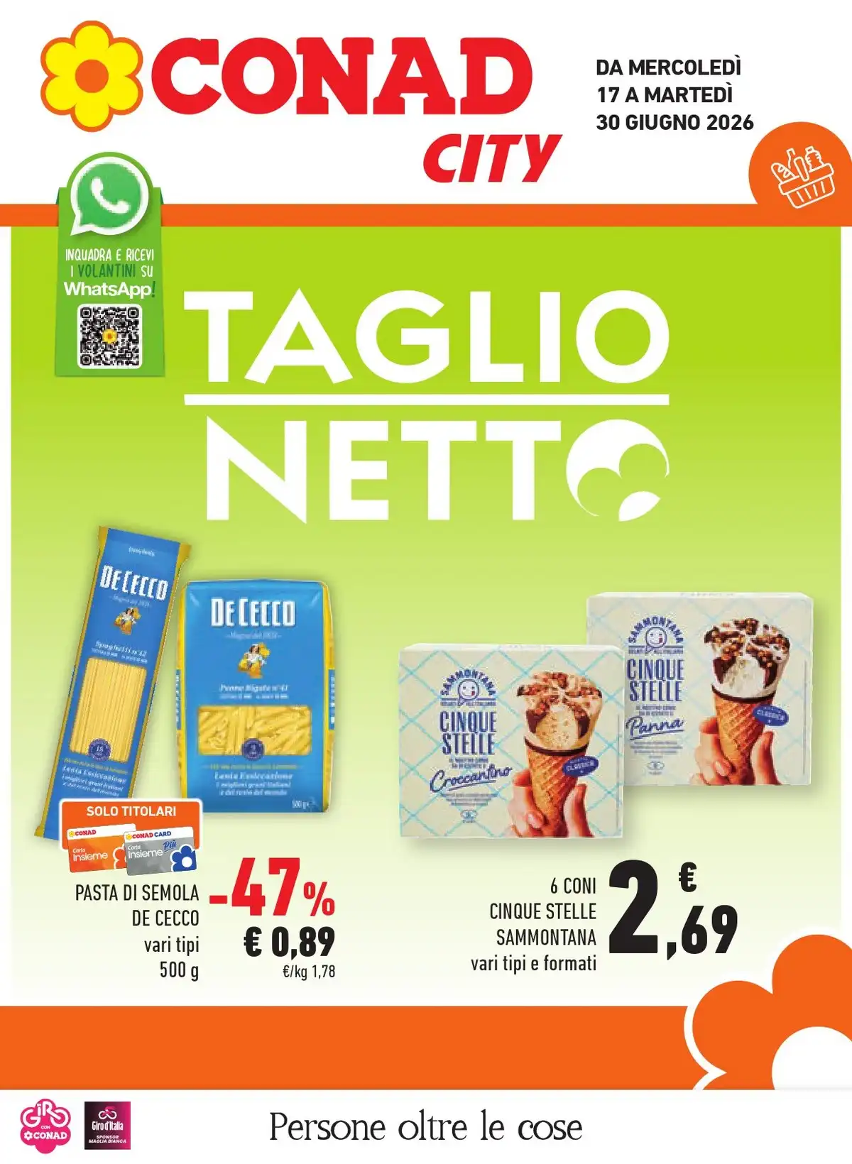 Volantino Conad Dal 17 Giugno Al 30 Giugno 2026 Anteprima - Immagine 1 Conad City Dal 17 Giugno
