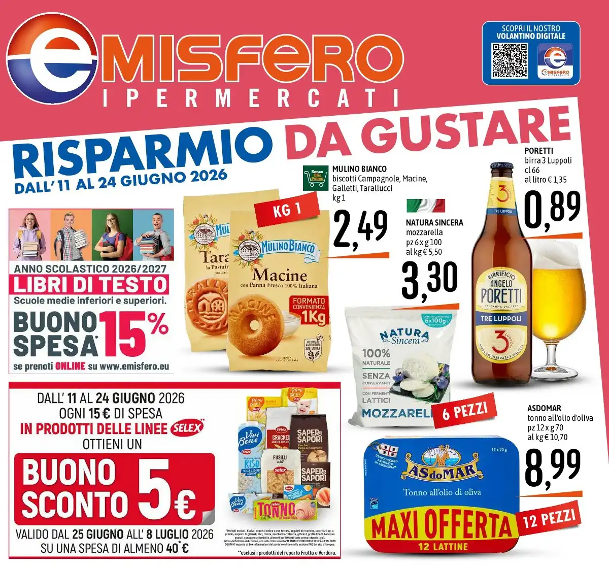 Volantino Emisfero Dal 11 Giugno Al 24 Giugno 2026 Anteprima - Immagine 1 Dal 11 Giugno