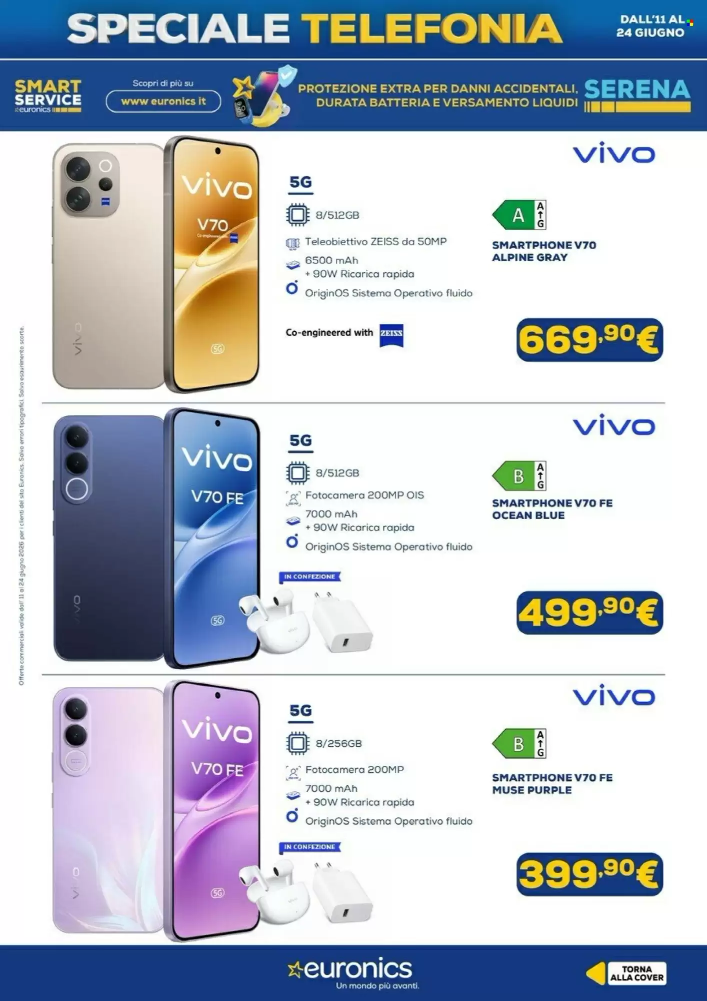 Volantino Euronics Dal 11 Giugno Al 24 Giugno 2026 Anteprima - Immagine 2 Dal 11 Giugno