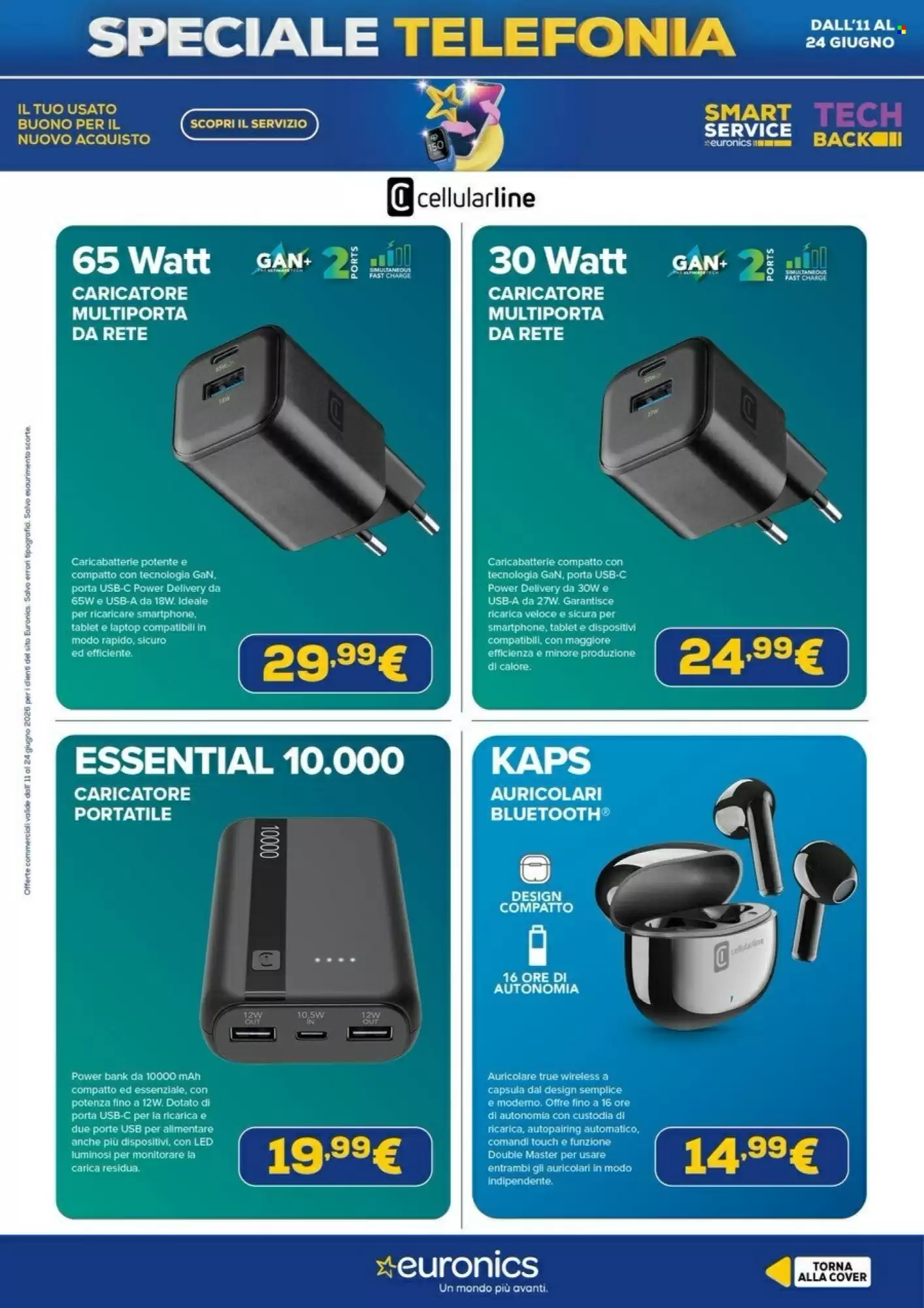 Dal 11 Giugno