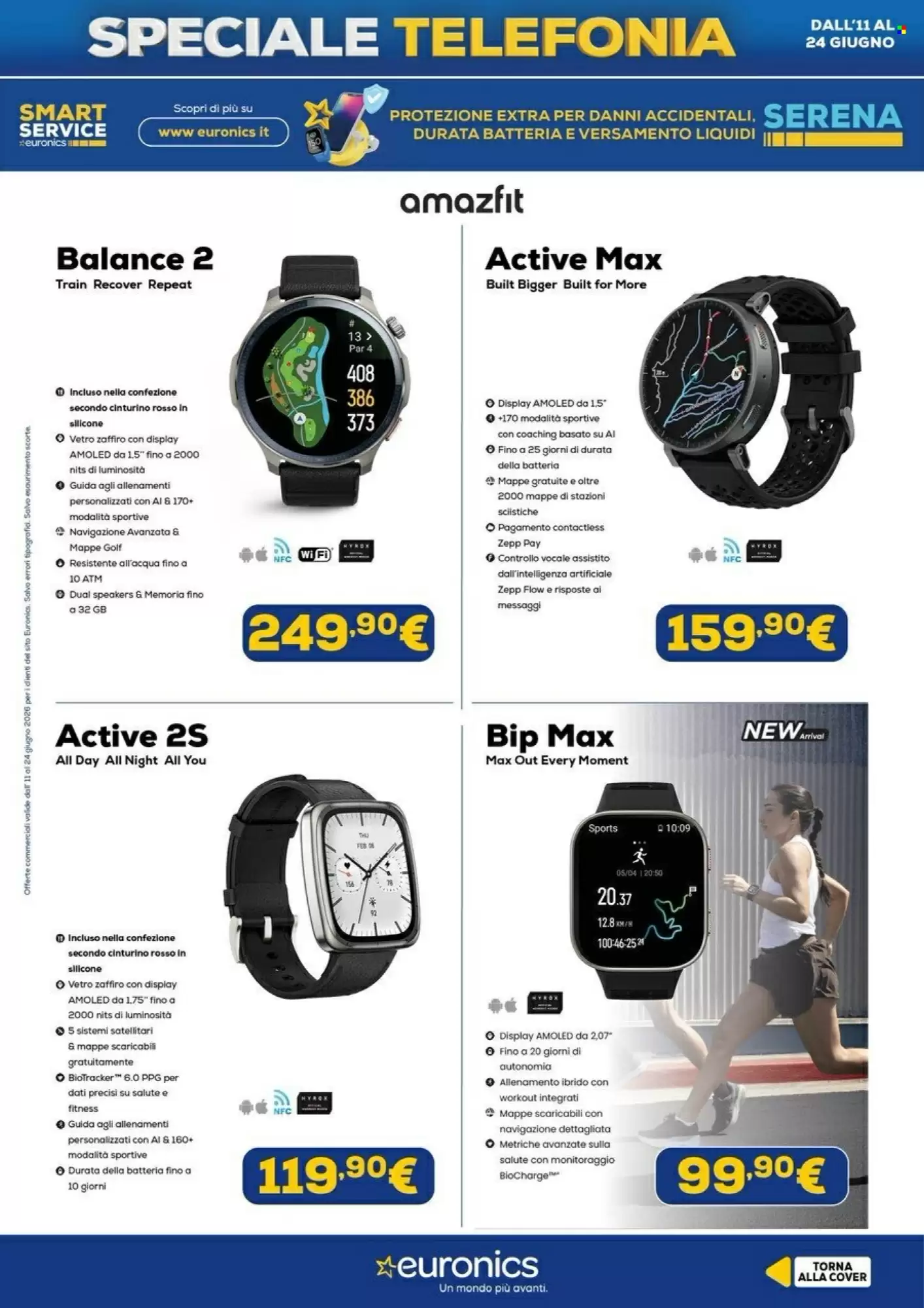 Dal 11 Giugno