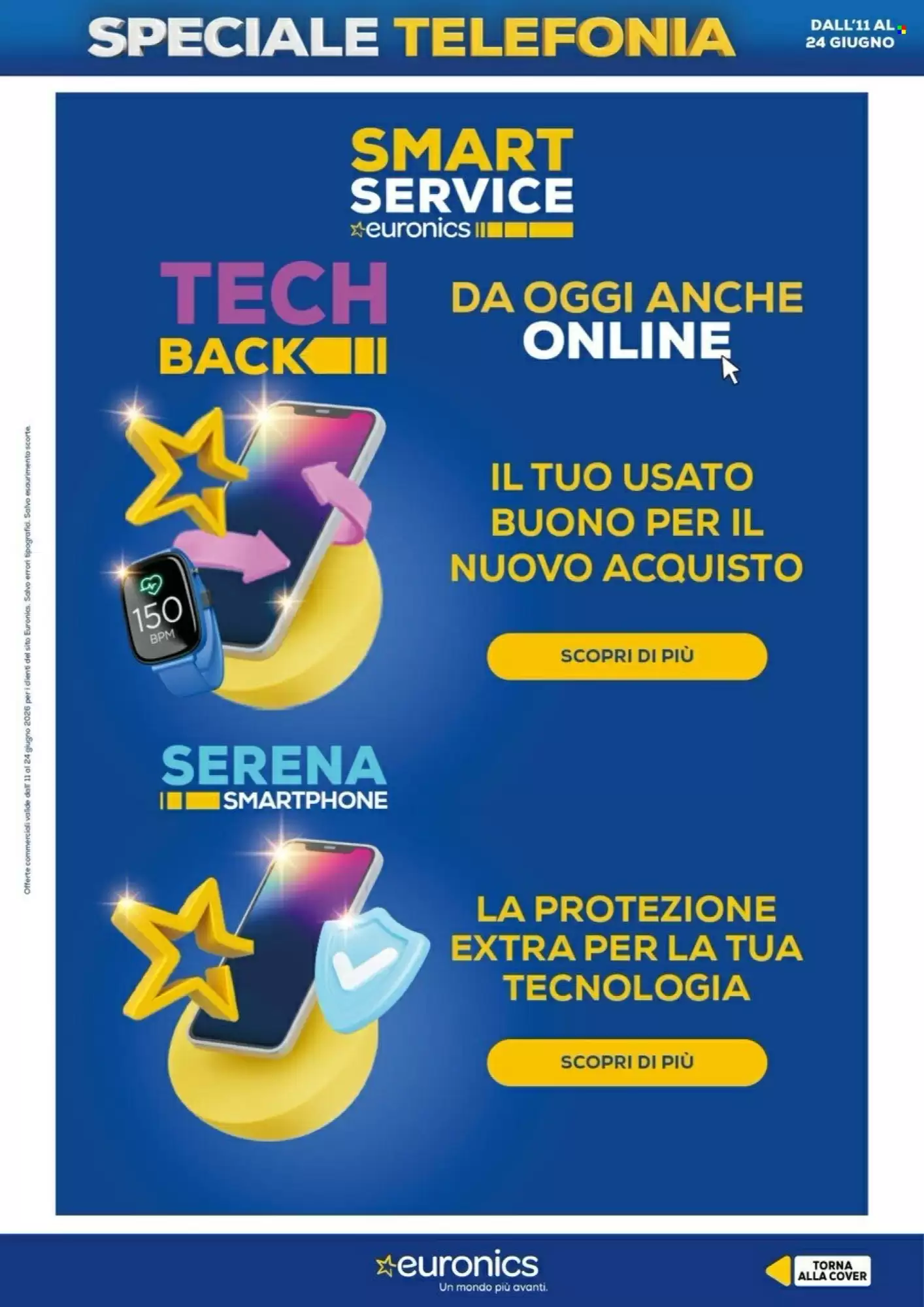 Dal 11 Giugno