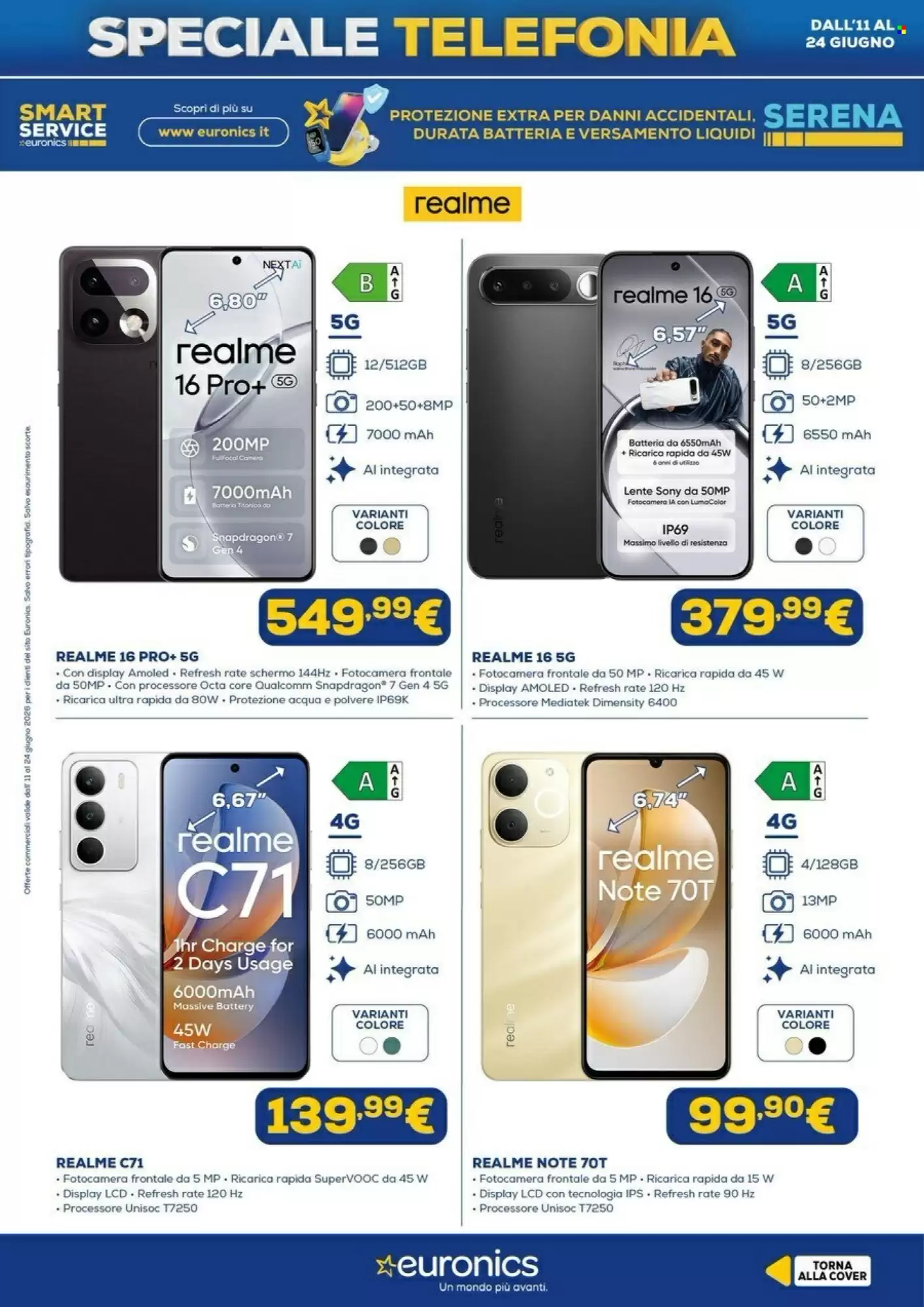 Volantino Euronics Dal 11 Giugno Al 24 Giugno 2026 Anteprima - Immagine 2 Dal 11 Giugno