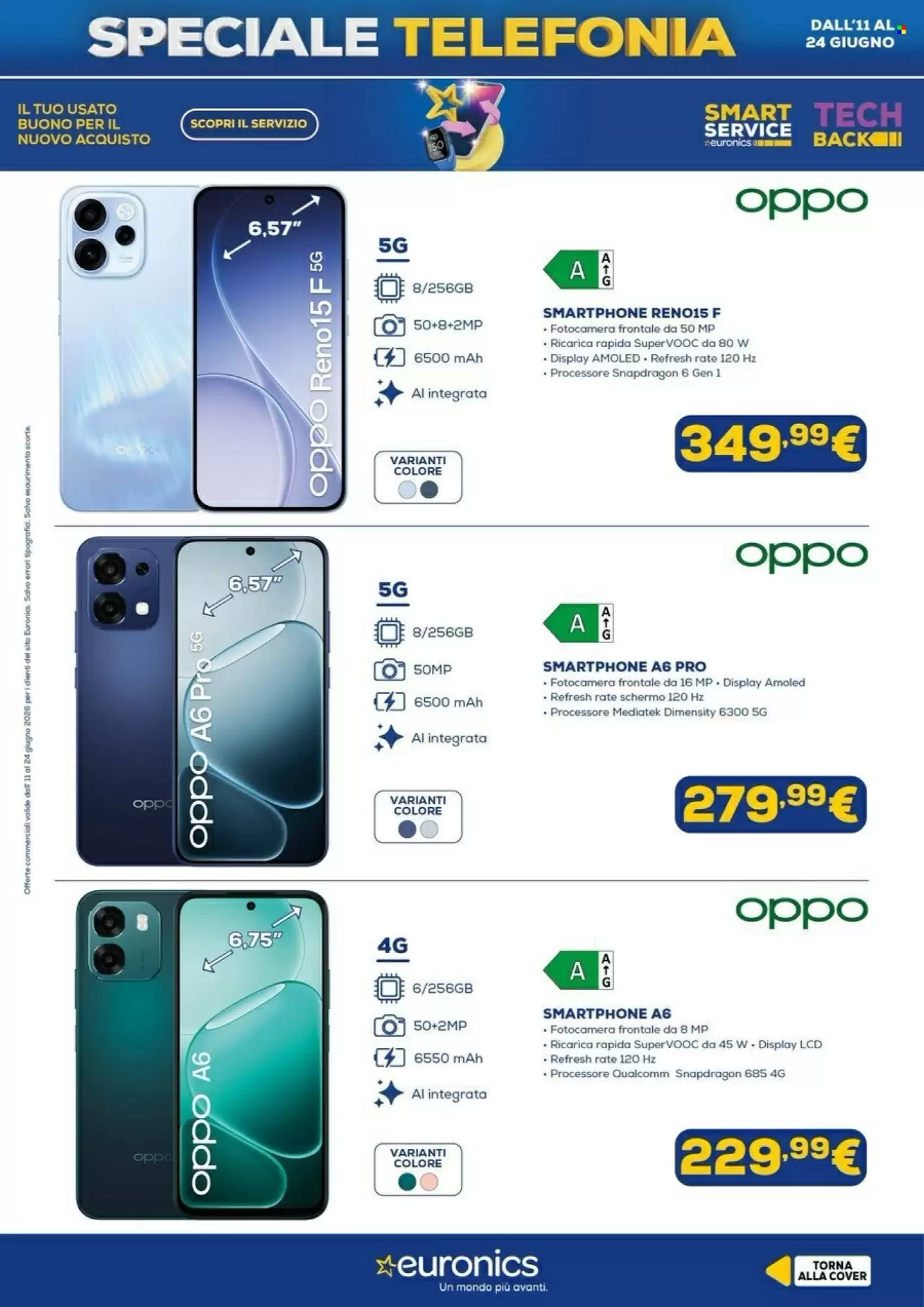 Volantino Euronics Dal 11 Giugno Al 24 Giugno 2026 Anteprima - Immagine 1 Dal 11 Giugno