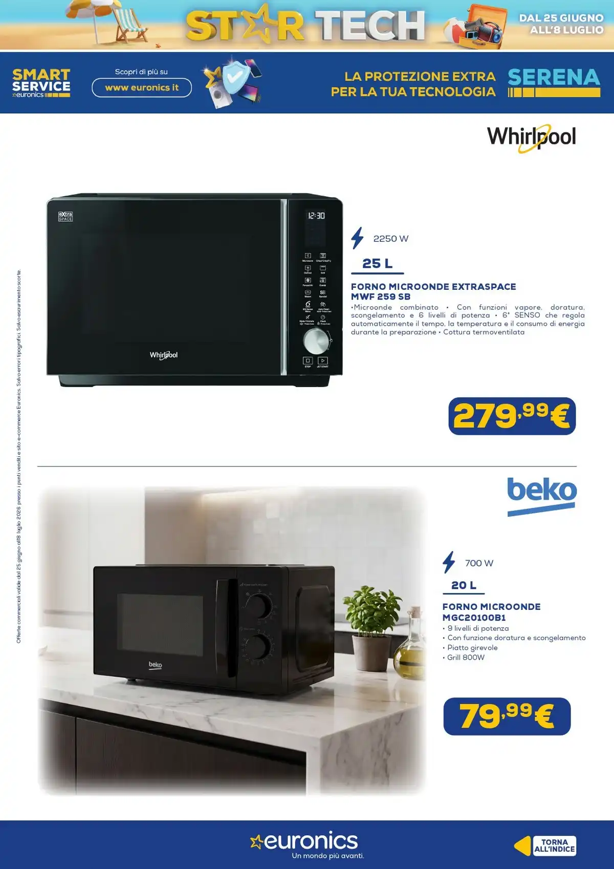 Volantino Euronics Dal 9 Luglio Al 22 Luglio 2026 Anteprima - Pagina