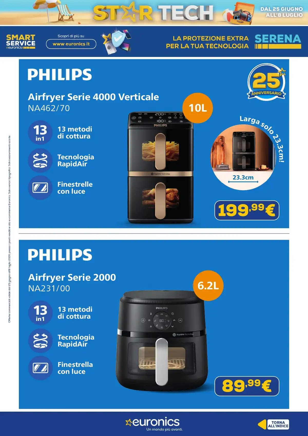 Volantino Euronics Dal 9 Luglio Al 22 Luglio 2026 Anteprima - Immagine 2 Volantino Euronics Dal 9 Luglio Al 22 Luglio 2026 Anteprima - Pagina
