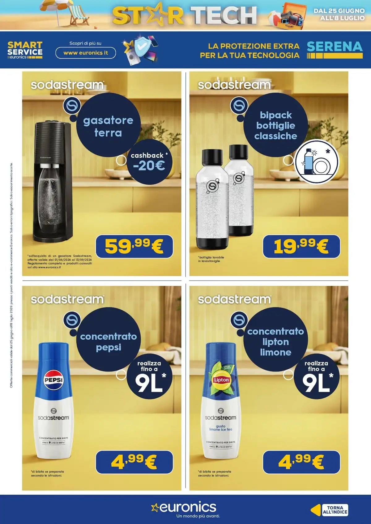 Volantino Euronics Dal 9 Luglio Al 22 Luglio 2026 Anteprima - Pagina