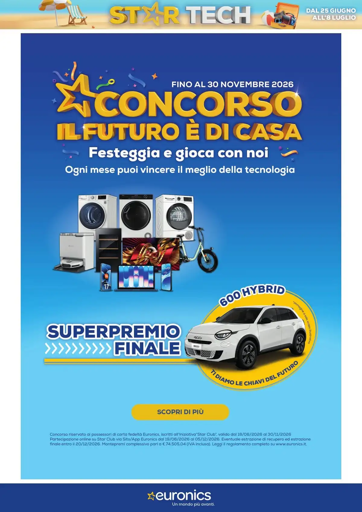 Volantino Euronics Dal 9 Luglio Al 22 Luglio 2026 Anteprima - Immagine 2 Volantino Euronics Dal 9 Luglio Al 22 Luglio 2026 Anteprima - Pagina