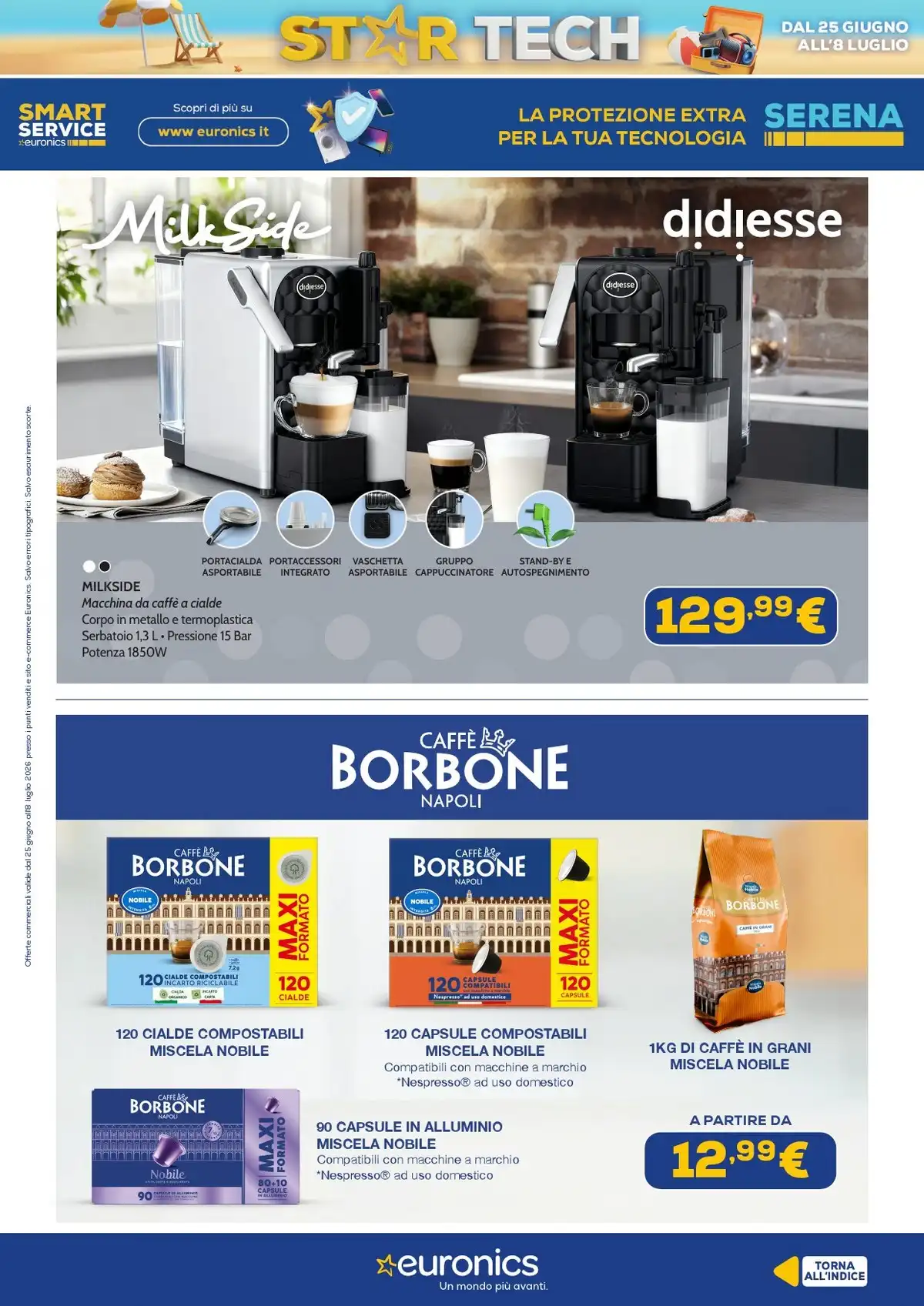 Volantino Euronics Dal 9 Luglio Al 22 Luglio 2026 Anteprima - Immagine 1 Volantino Euronics Dal 9 Luglio Al 22 Luglio 2026 Anteprima - Pagina