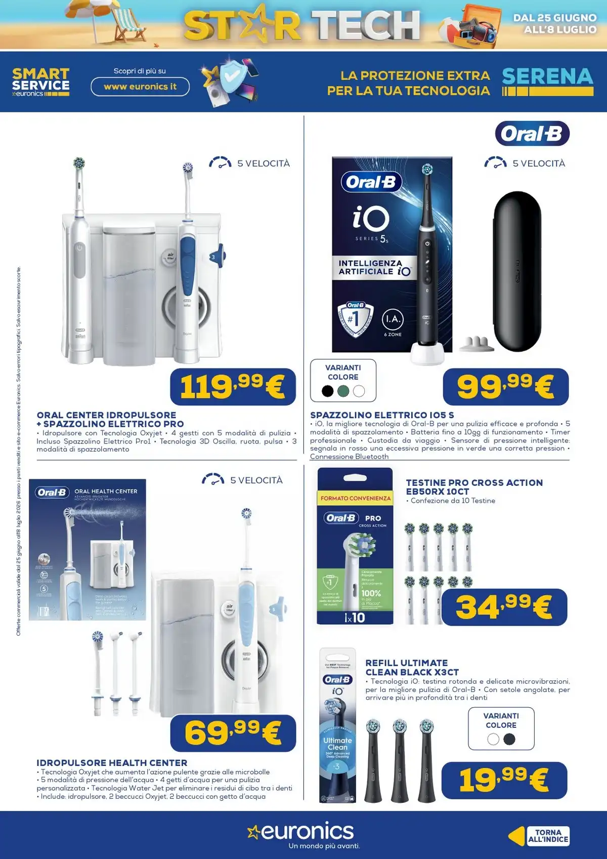 Volantino Euronics Dal 9 Luglio Al 22 Luglio 2026 Anteprima - Immagine 3 Volantino Euronics Dal 9 Luglio Al 22 Luglio 2026 Anteprima - Pagina