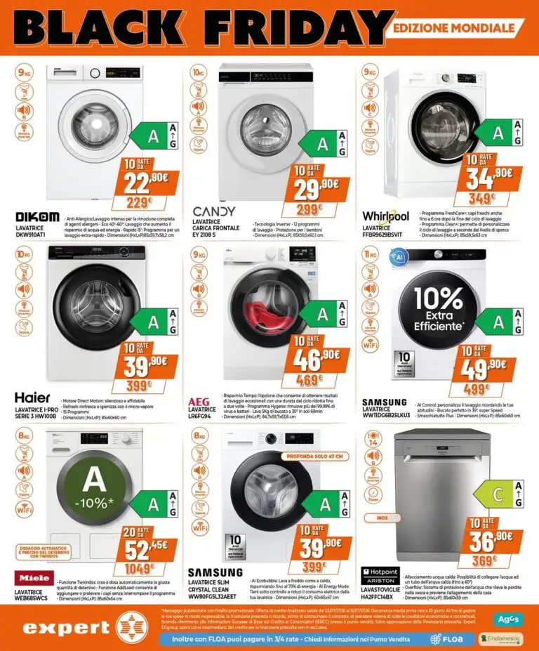 Black Friday Dal 3 Luglio