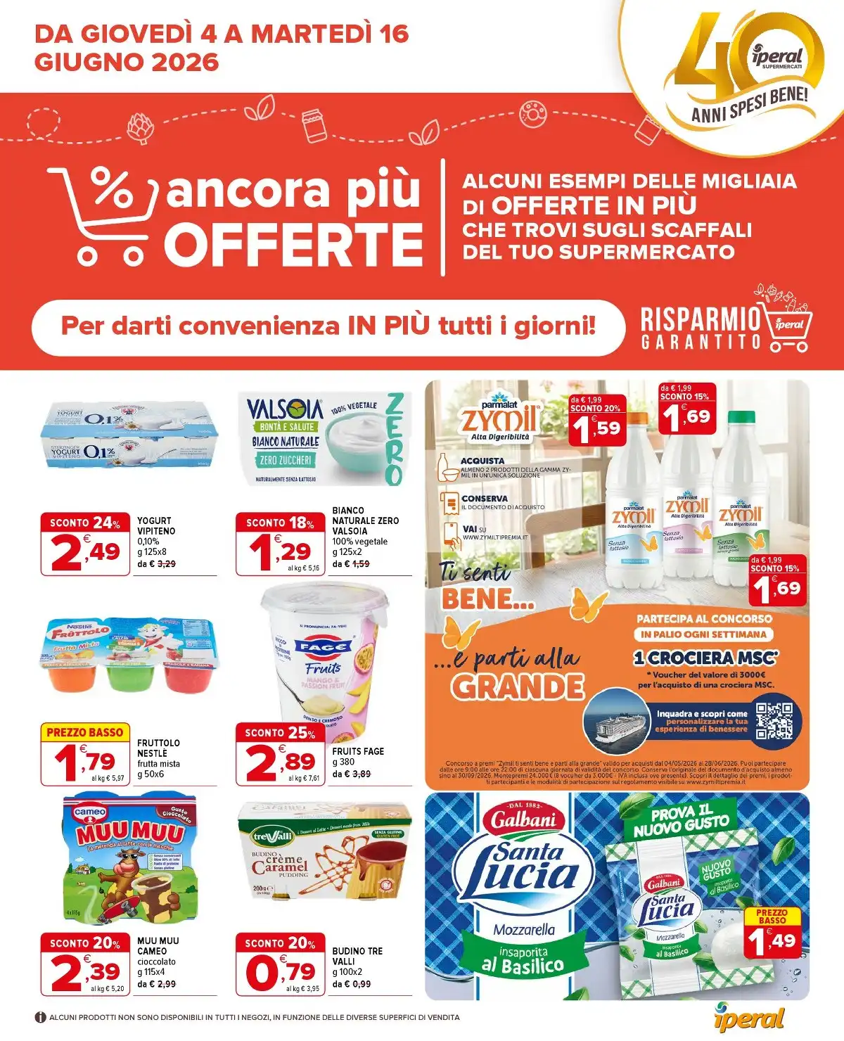 Dal 4 Giugno