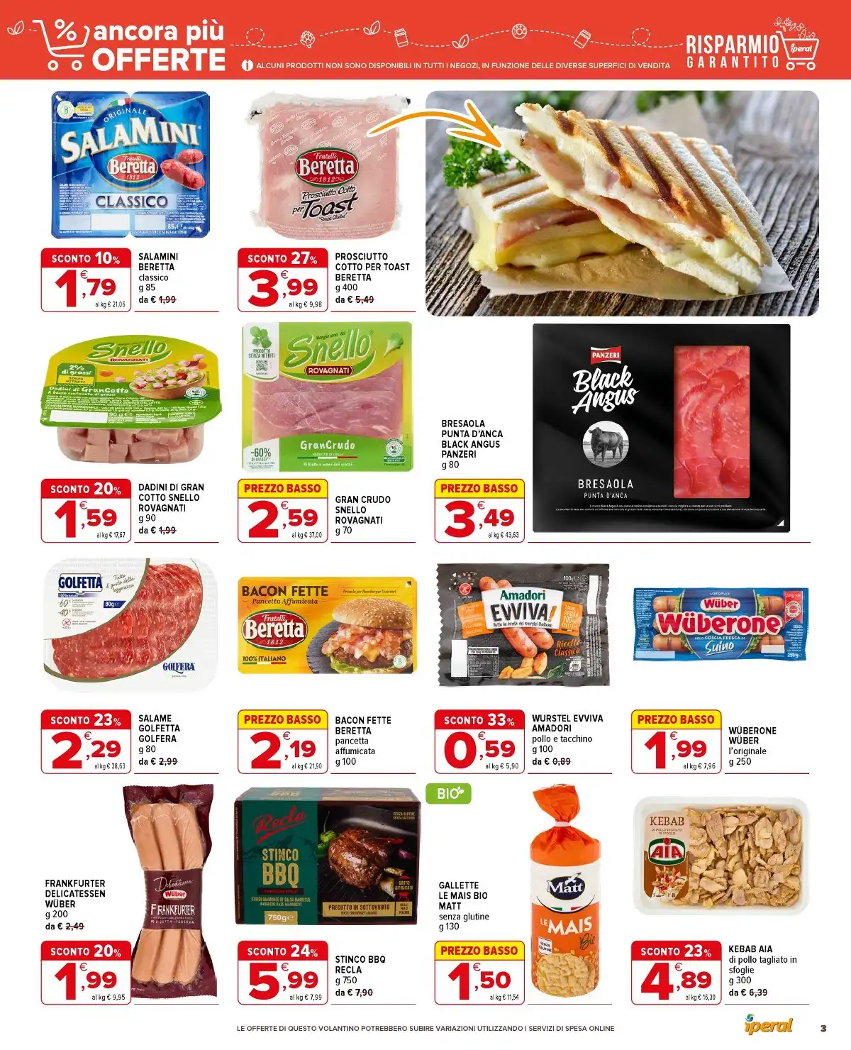 Volantino Iperal Natale - Pagina