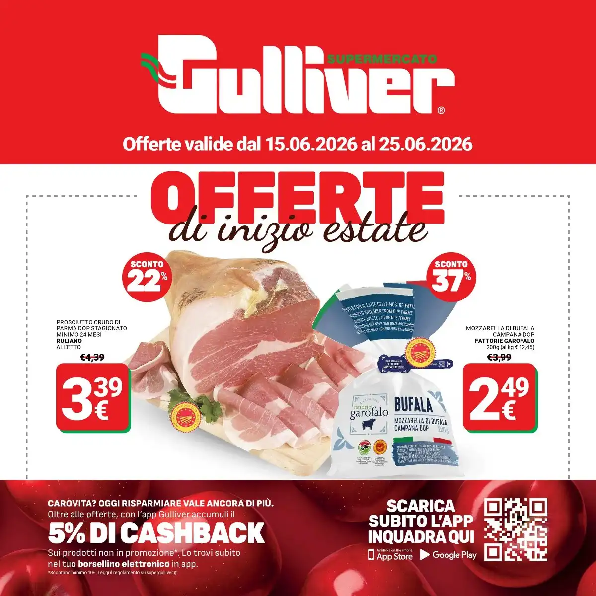 Volantino Gulliver Dal 26 Giugno Al 5 Luglio 2026 Anteprima - Immagine 1 Dal 15 Giugno