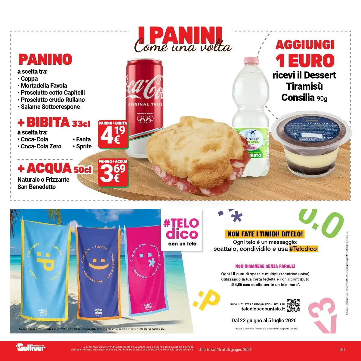 Dal 15 Giugno