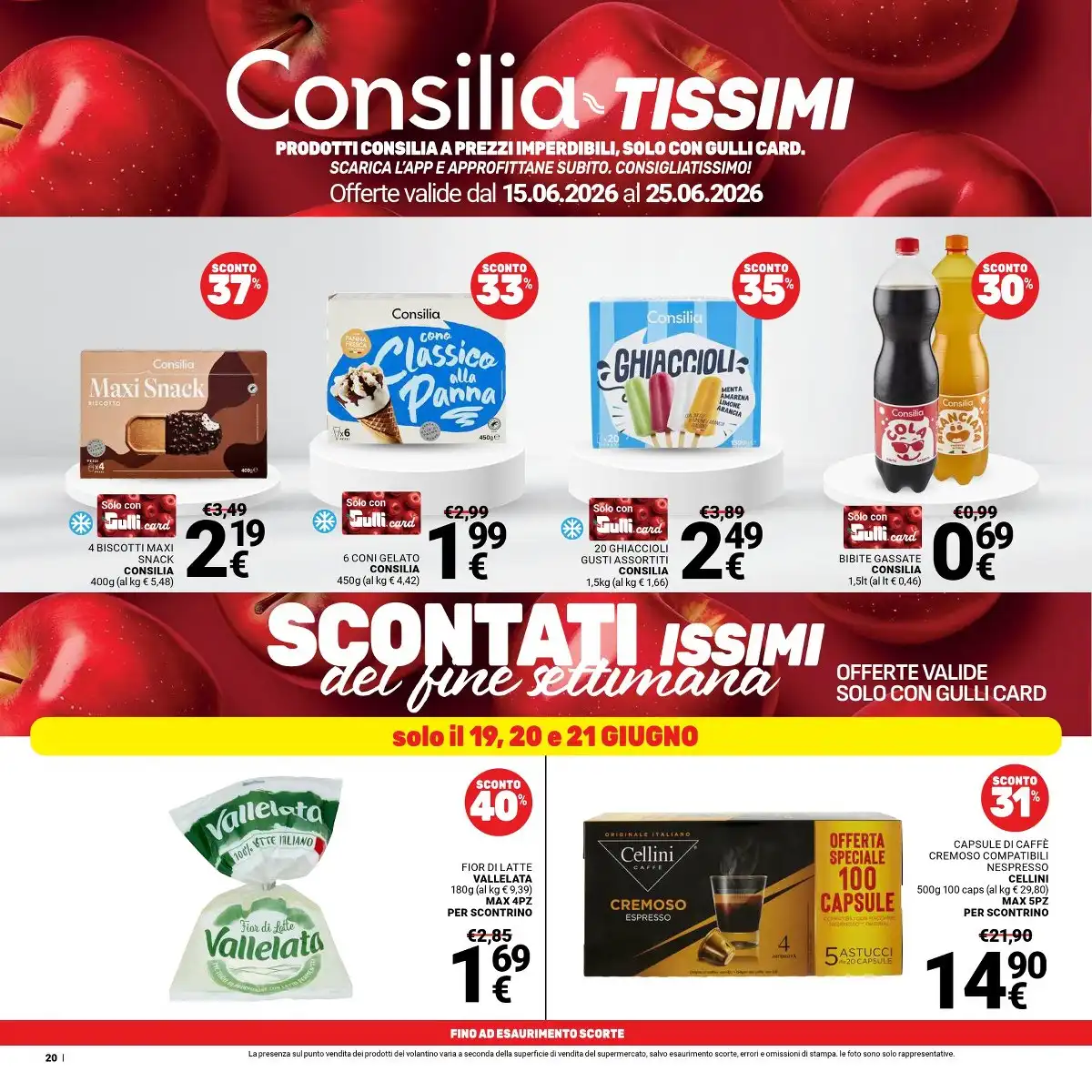 Dal 15 Giugno