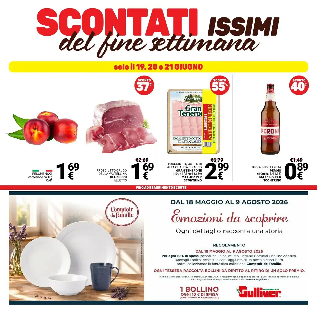 Dal 15 Giugno