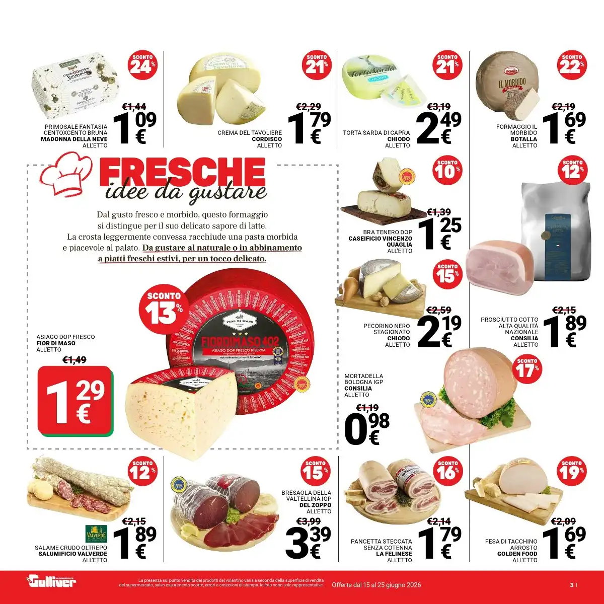 Dal 15 Giugno