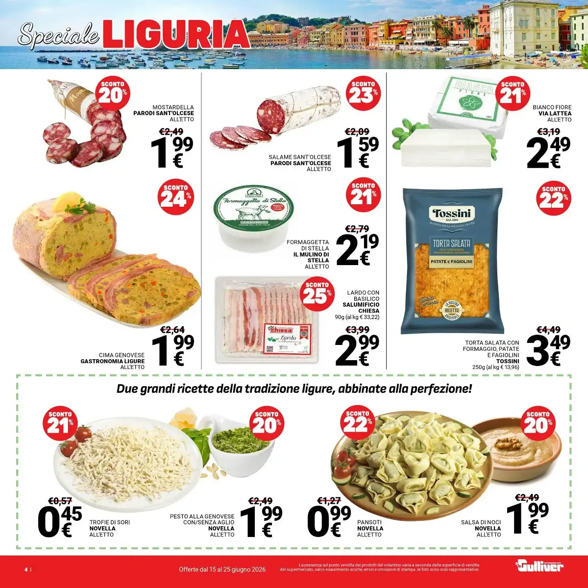 Dal 15 Giugno