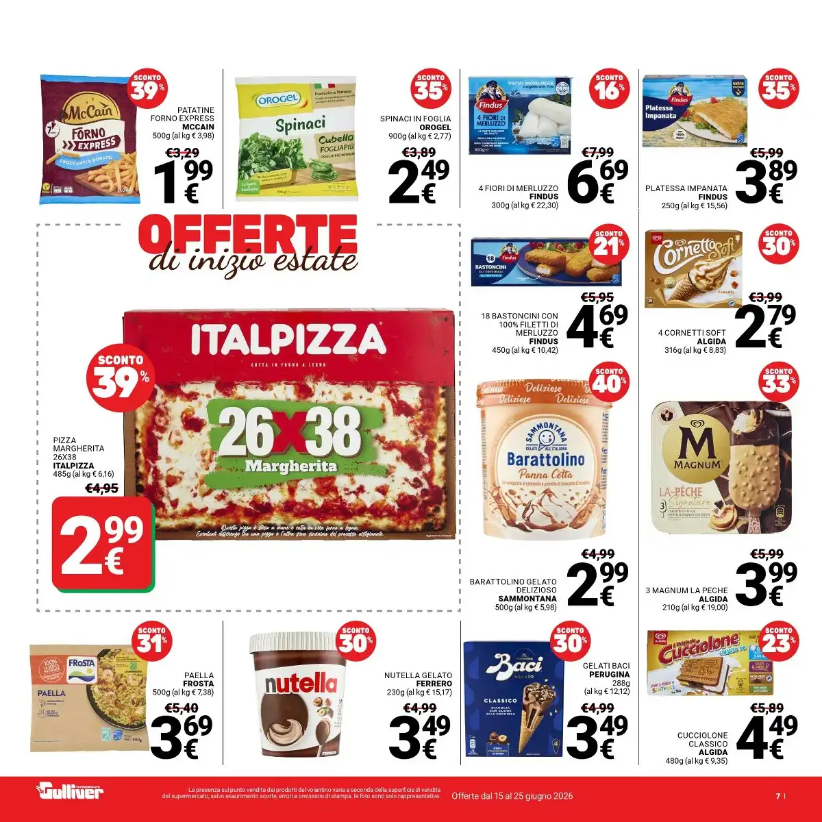 Dal 15 Giugno