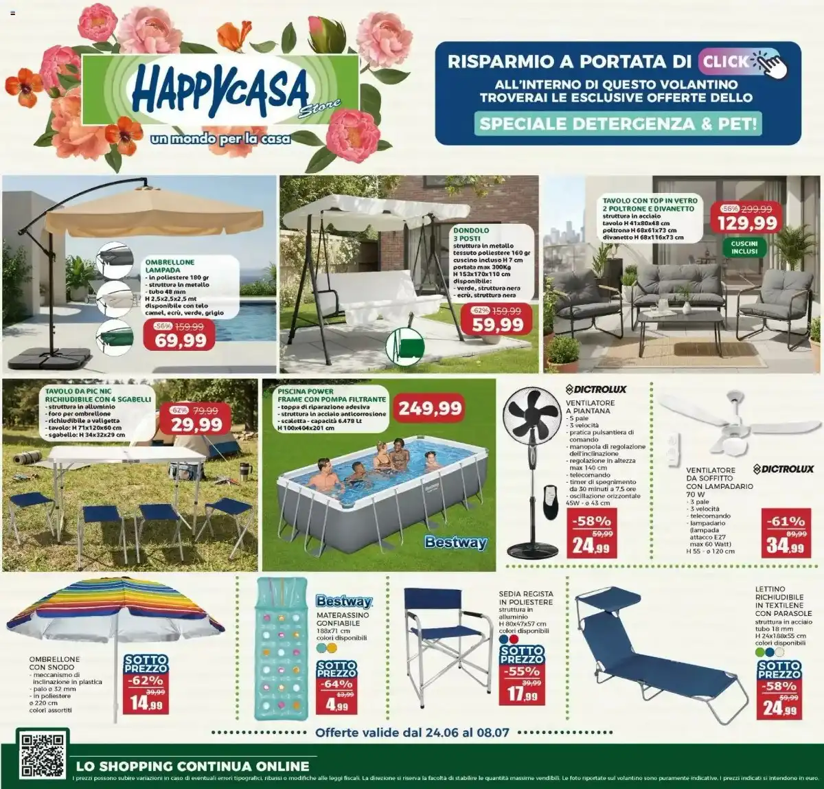 Volantino Happy Casa Dal 24 Giugno Al 8 Luglio 2026 Anteprima - Immagine 1 Dal 24 Giugno
