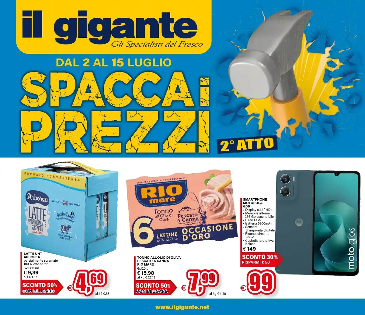 Volantino Il Gigante Nuovo Dal 2 Luglio Al 15 Luglio 2026 Anteprima - Immagine 1 Dal 2 Luglio