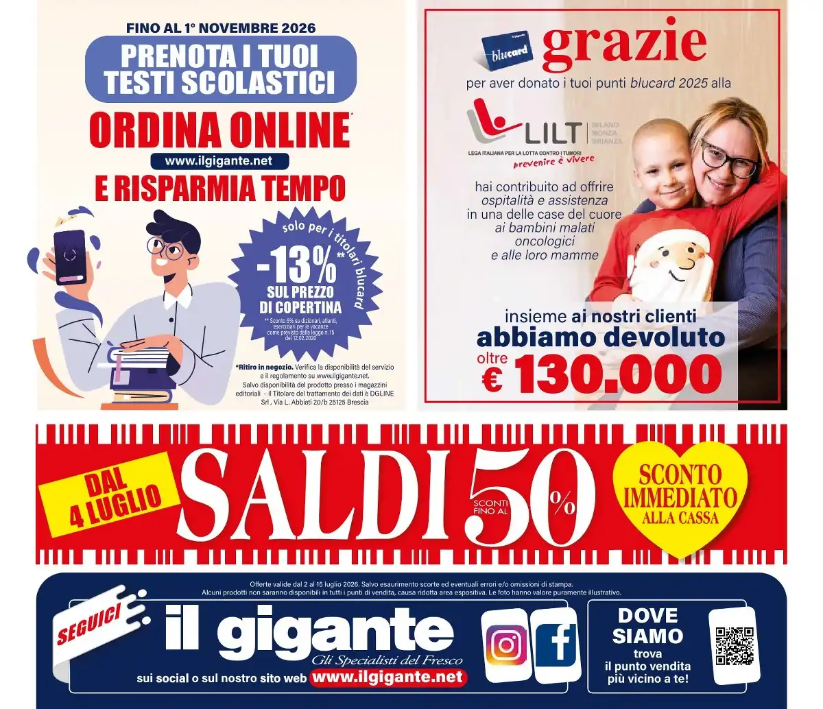 Volantino Il Gigante - Immagine 2 Il Gitante